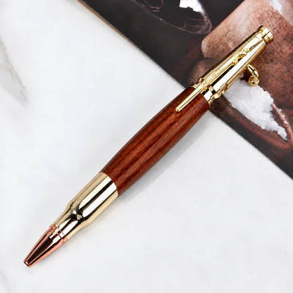 🖊Handmade Bolt Action Wooden Bullet Pen 🦅