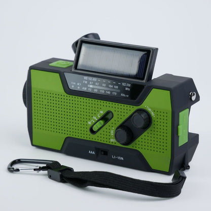 🔋 Solar Hand Crank Emergency Radio - Be Prepared, Not Scared🔥