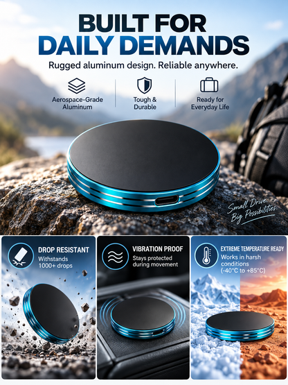 C Magnetic Portable SSD – Anti-Lost External Solid State Drive