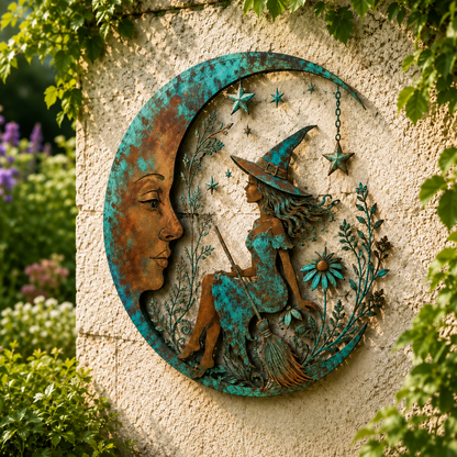 🔥Last Day 50% OFF✨🌜️Crescent Moon Bee Wall Decor🐝