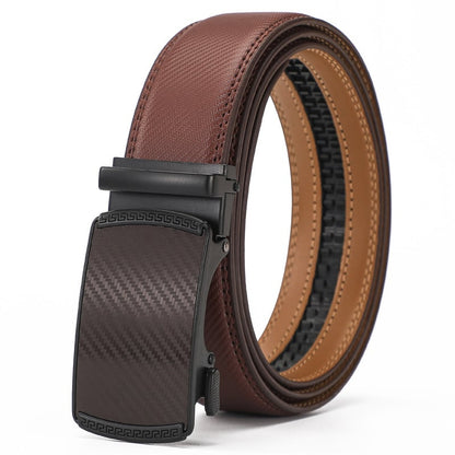 ✨Last Day 49% OFF -Leather Ratchet Belt With Adjustable Buckle
