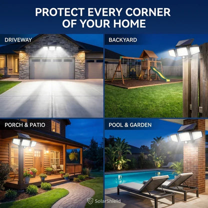 Solar Motion Security Lights | Brighten Driveways, Garages & Paths