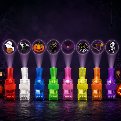 Halloween Pattern Finger Projector Lights - image-6a96e720334df7e5a45ea9c7
