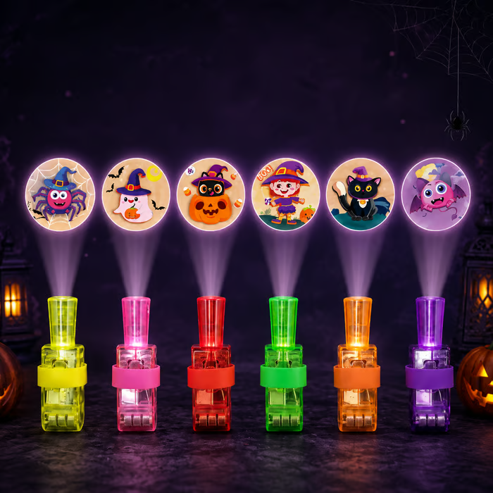 Halloween Pattern Finger Projector Lights - image-6a96e7206e0d249af89f7cc6