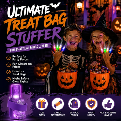 Halloween Pattern Finger Projector Lights - image-6a96e720743f0ae40d3a7e31