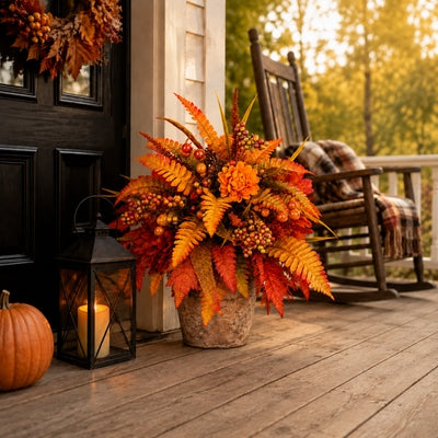 💥Hot Sale 50% Off 🍂 Autumn Harvest Floral Garden Stake Arrangement - image-6aa40fe86e133007fac71476