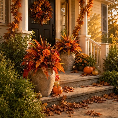 💥Hot Sale 50% Off 🍂 Autumn Harvest Floral Garden Stake Arrangement - image-6aa40fe8b70477b25970fccb
