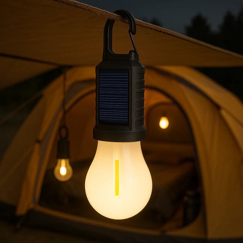 🔥Solar-powered tent  bulb portable LED camping light
