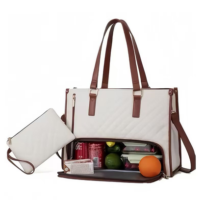 2026 Hot Sale 💝2 in 1 Tote Bag Lunch Bag Combo💝
