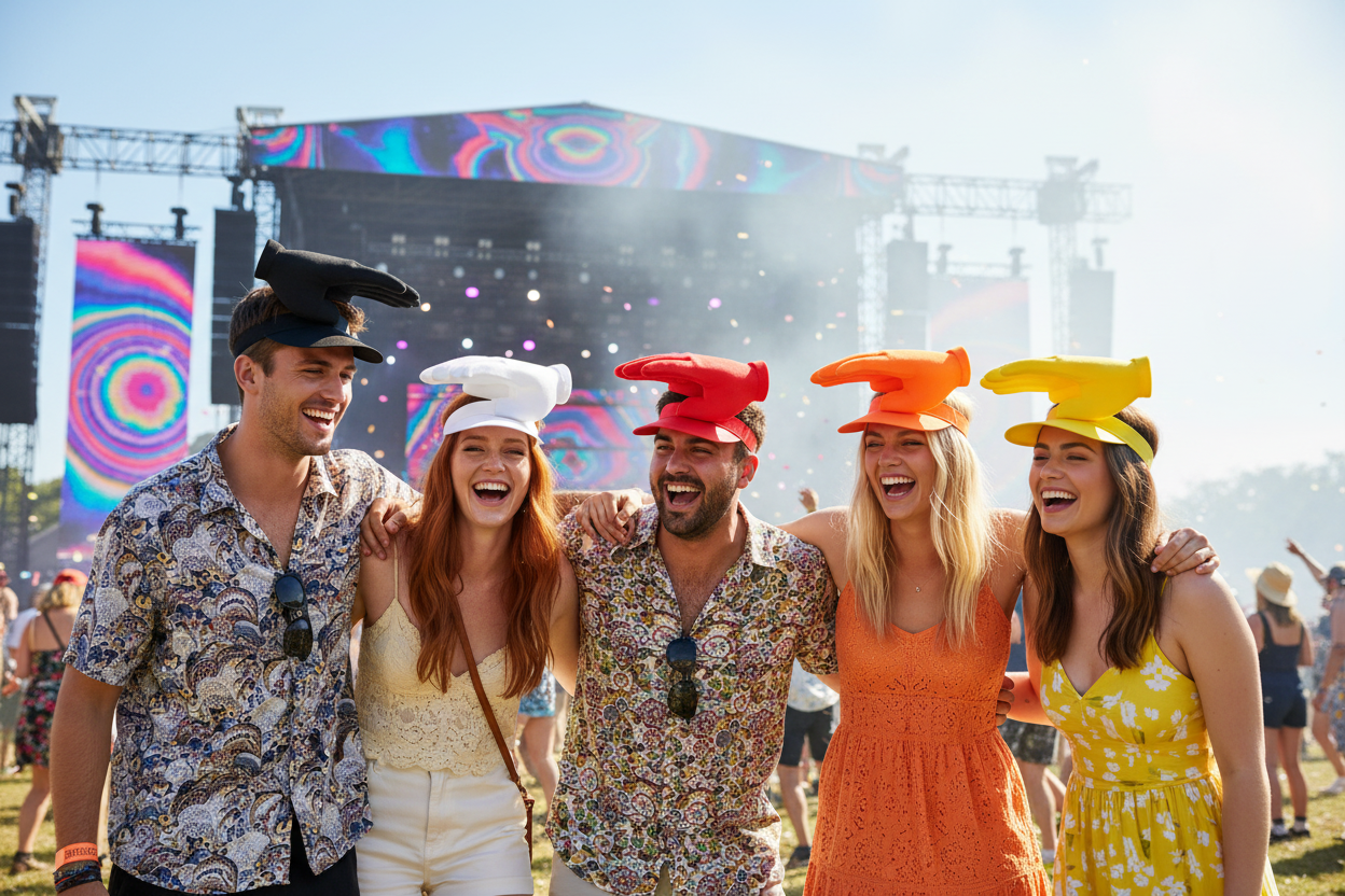😂Palm-Sized Sun Hat– Wear Fun, Steal the Spotlight!