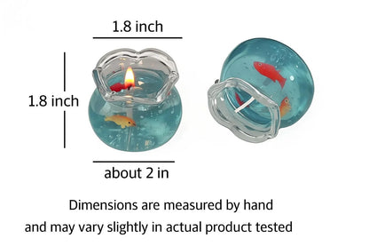 🔥LAST DAY 49% OFF🔥 - Tranquil Ocean Collection  Scented Bubble Fish Tank Candle🐟️