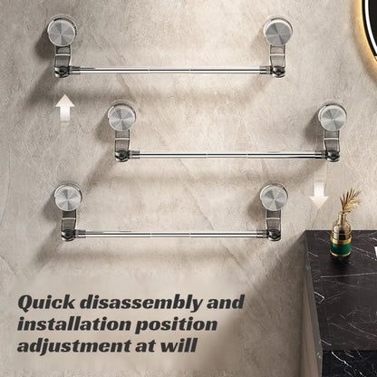 🔥Hot Sale - 49% OFF🔥360° Rotating Retractable Towel & Shoe Rack