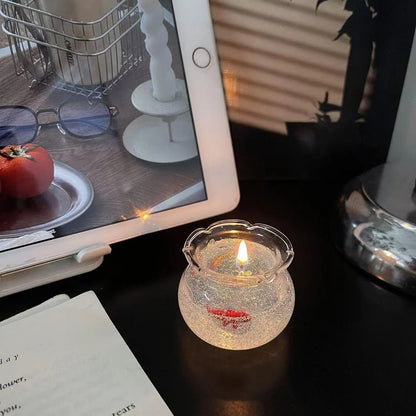 🔥LAST DAY 49% OFF🔥 - Tranquil Ocean Collection  Scented Bubble Fish Tank Candle🐟️