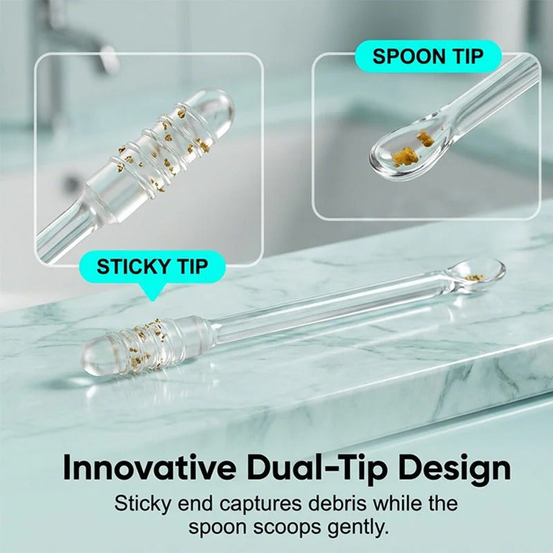 🔥Last Day 70% OFF 💦Sticky Ear Cleaning Sticks – Gentle, Visible Ear Care