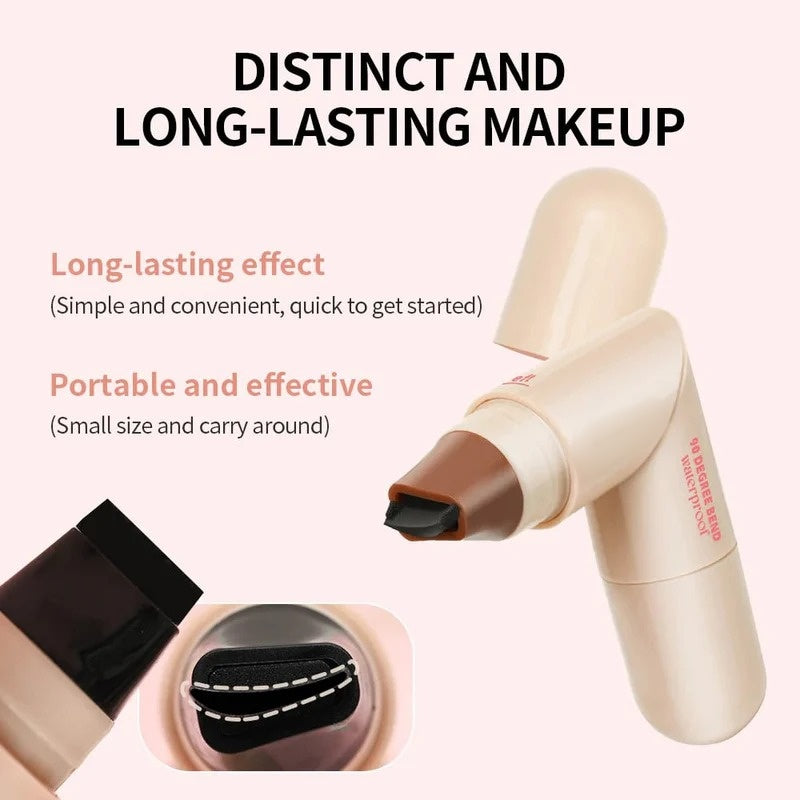 💞LAATSTE DAG - 1 + 1 GRATIS💞Draaibare eyeliner-stempelpe