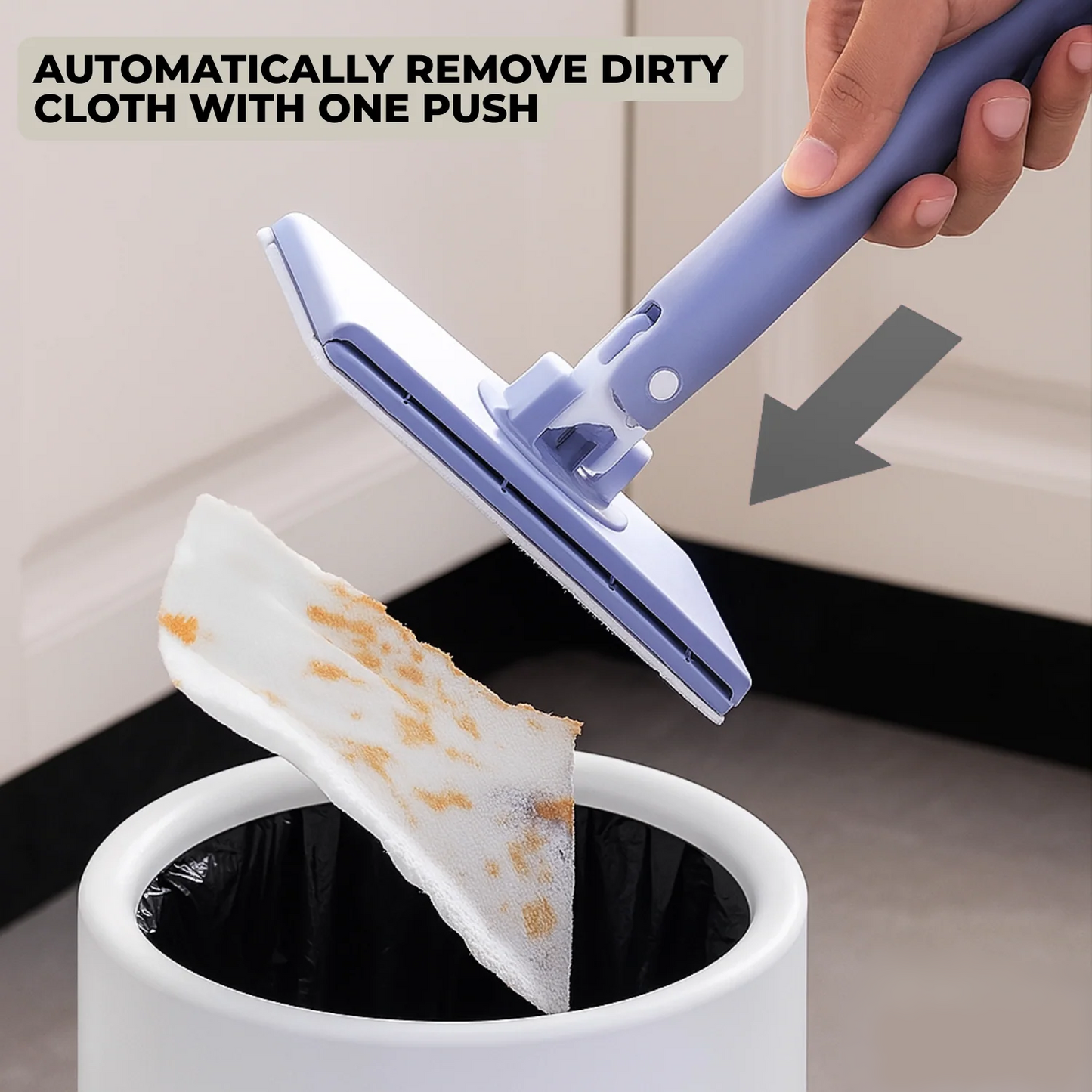 🔥The Zero-Touch Mini Mop - Clean without bending down or touching