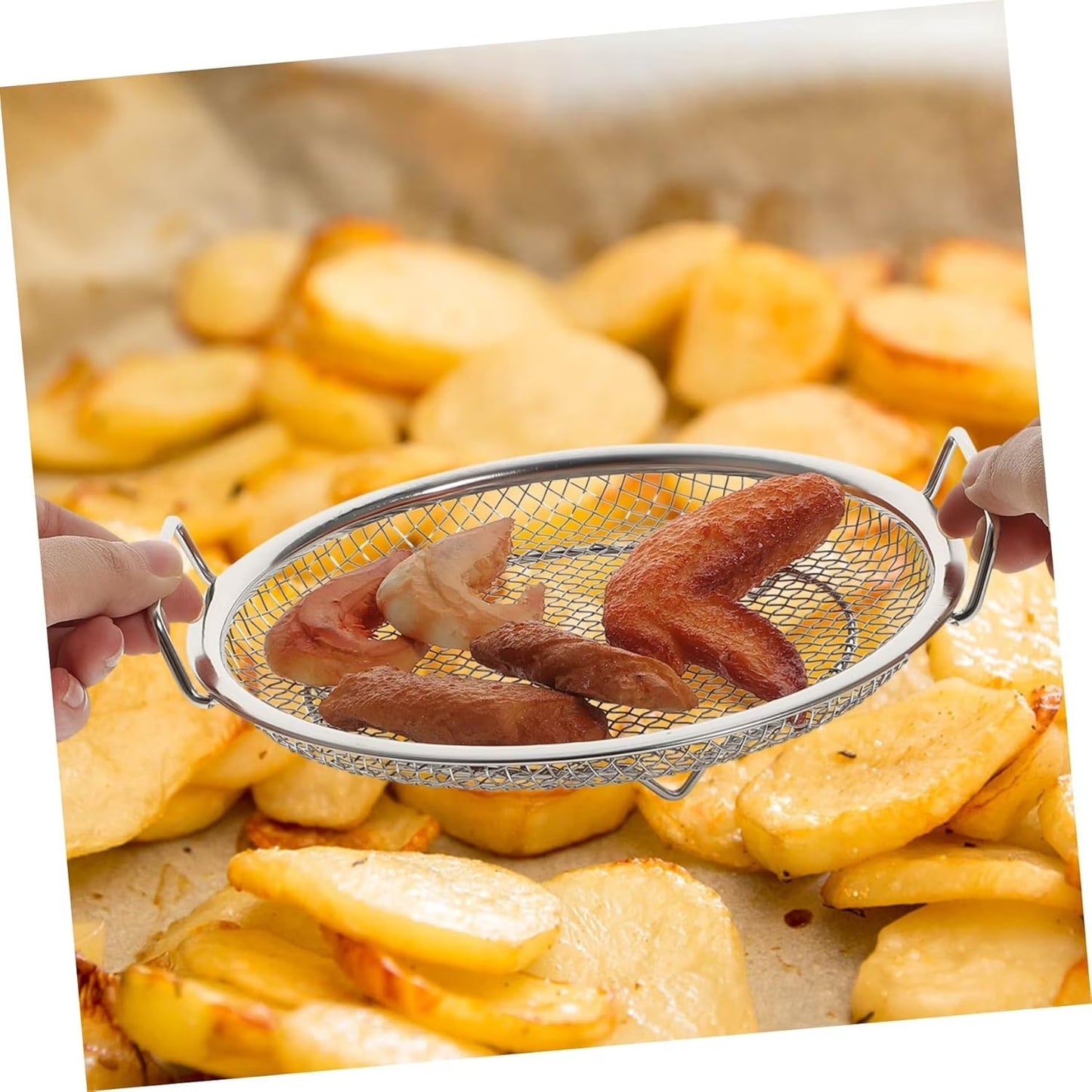 🔥Last Day 50% OFF 🔥Reusable Stainless Steel Oil Drainer Tray