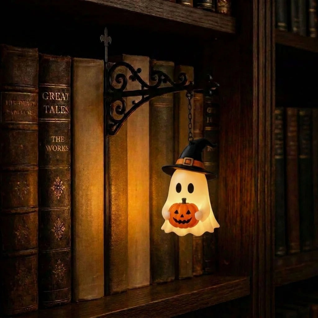 🔥Last Day 40% OFF🔥Ghost Bookshelf Lantern