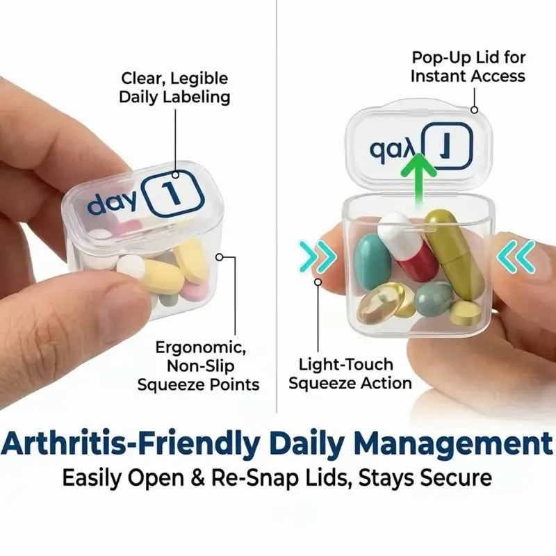 🔥LAST DAY 50% OFF🔥31-Day Detachable Monthly Pill Organizer