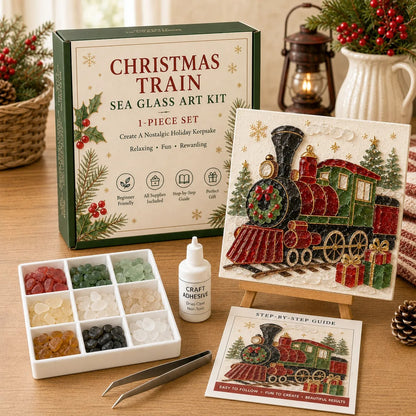 🔥 LAST DAY 49% OFF 🎄 Christmas Sea Glass Art Kit
