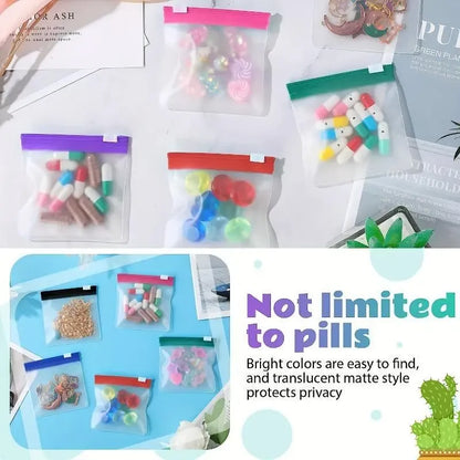 🔥LAST DAY 50% OFF💊Clear Zipper Pill Storage Bag