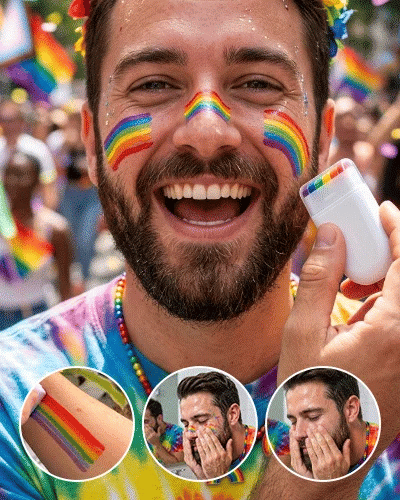 🔥Last Day 50% OFF⚡Rainbow Face Painting Pen