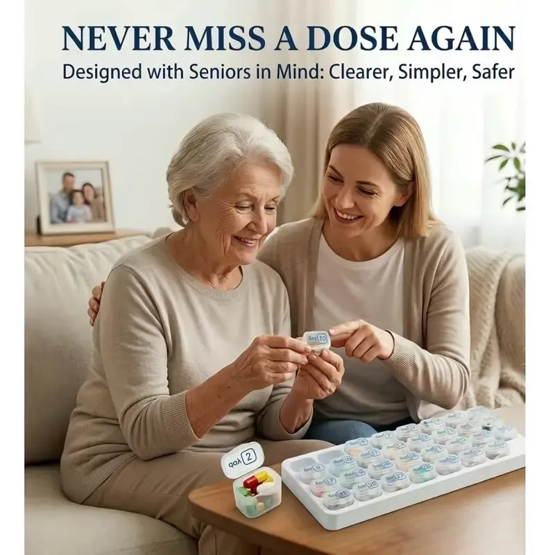 🔥LAST DAY 50% OFF🔥31-Day Detachable Monthly Pill Organizer
