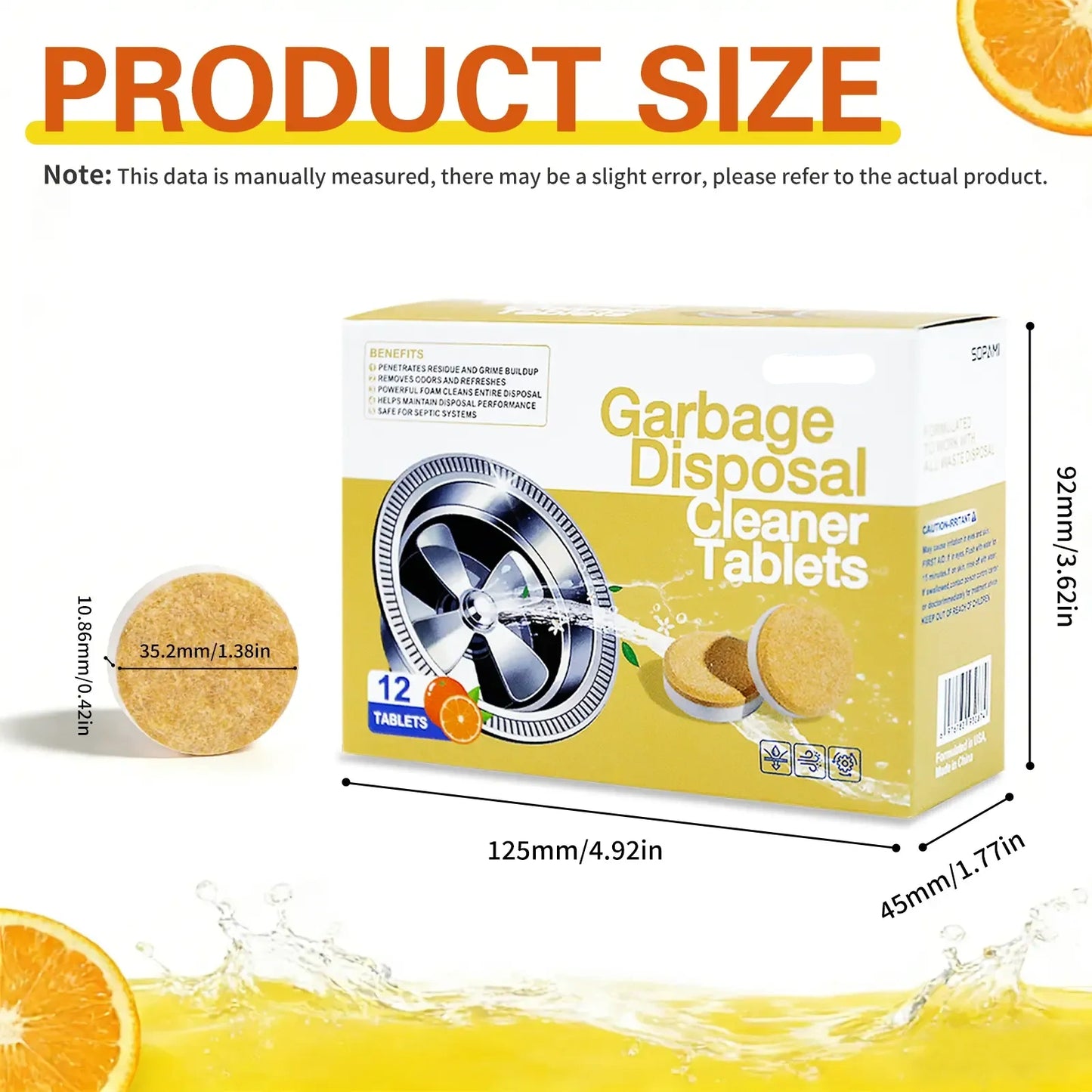 🔥LAST DAY 50% OFF🔥Deep Clean Disposal Tablets