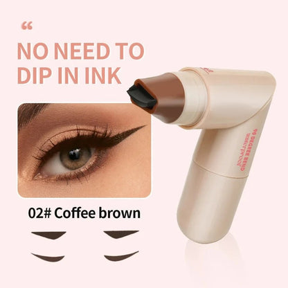 💞LAATSTE DAG - 1 + 1 GRATIS💞Draaibare eyeliner-stempelpe