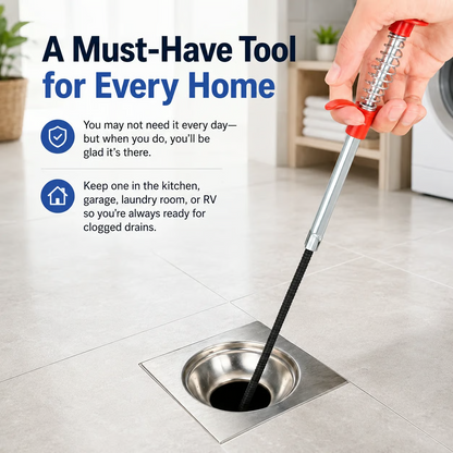🔥Last Day 50% OFF -🚿Professional Drain Clog Remover Tool