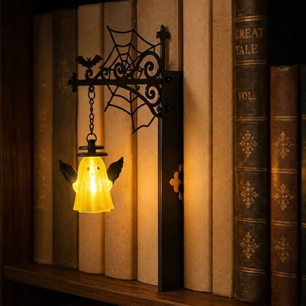 🔥Last Day 40% OFF🔥Ghost Bookshelf Lantern