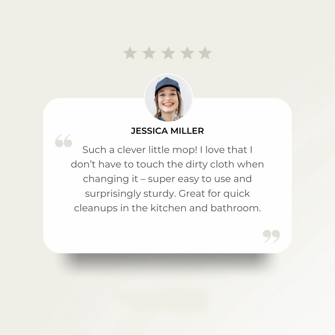 🔥The Zero-Touch Mini Mop - Clean without bending down or touching