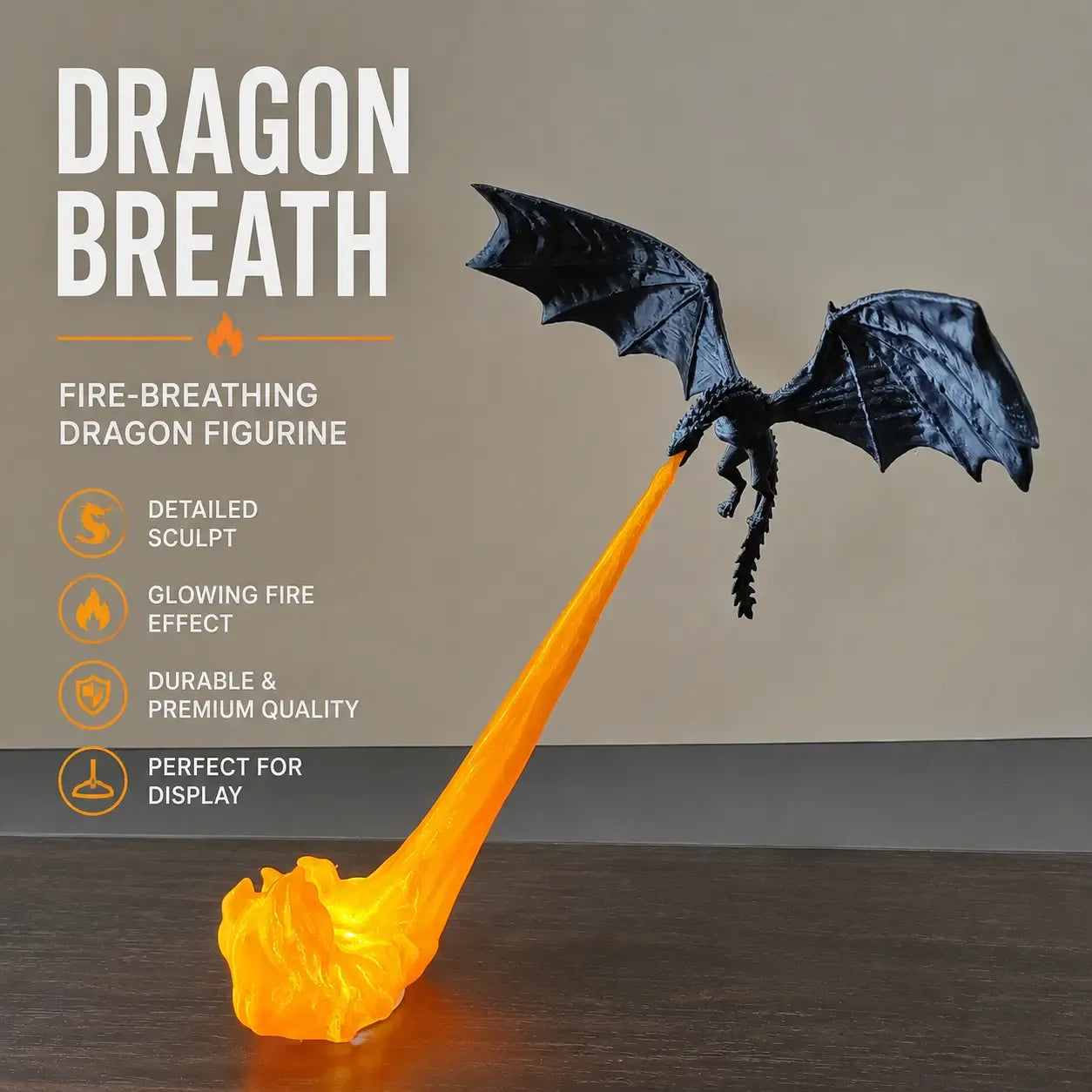 🔥Hot Sale 40% OFF✨Dragon Flame Book Nook
