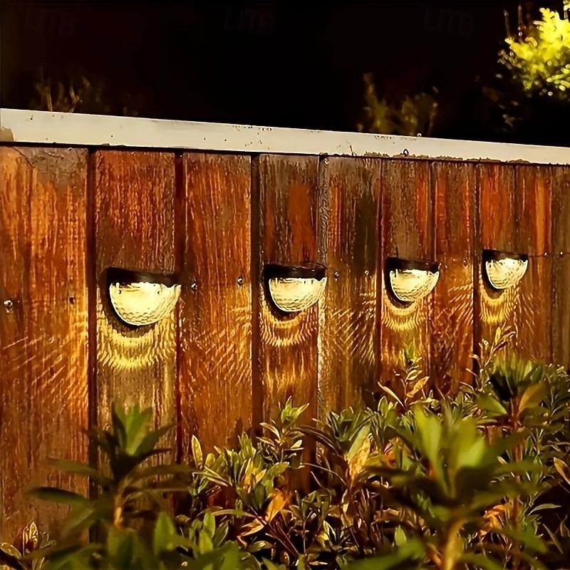 🔥Solar Wall Light for Fence, Garden & Stairs