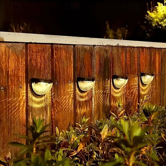 🔥Solar Wall Light for Fence, Garden & Stairs