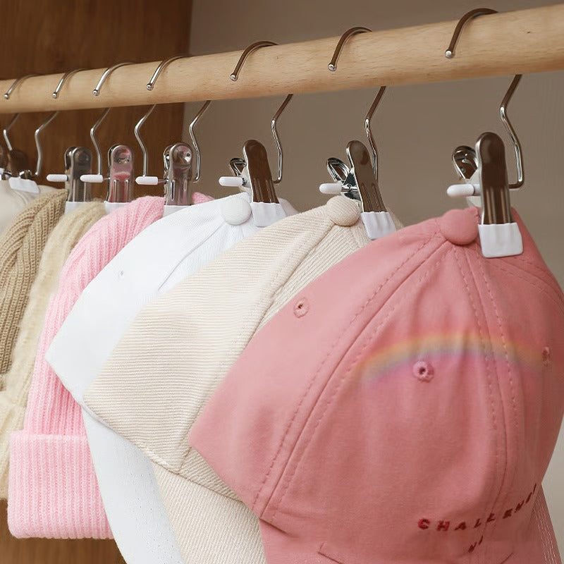 Space-Saving Clothes and Hat Storage Hook