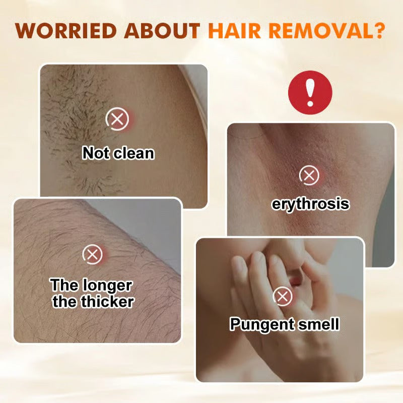 💖Last Day 70% OFF✨5-Minute Painless Hair Removal Cream for Sensitive Skin