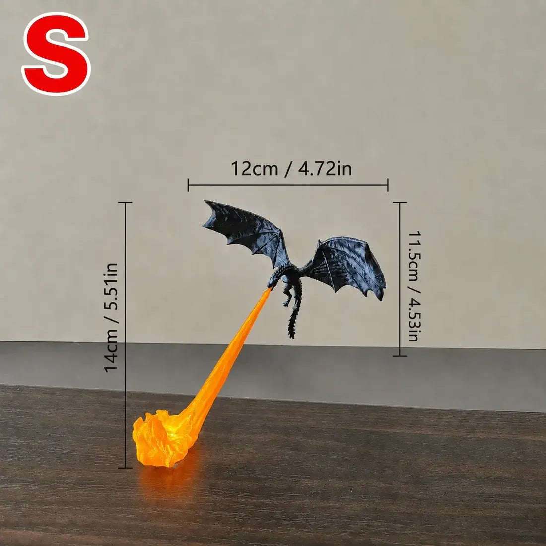 🔥Hot Sale 40% OFF✨Dragon Flame Book Nook