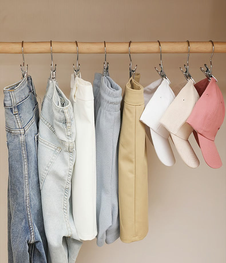 Space-Saving Clothes and Hat Storage Hook