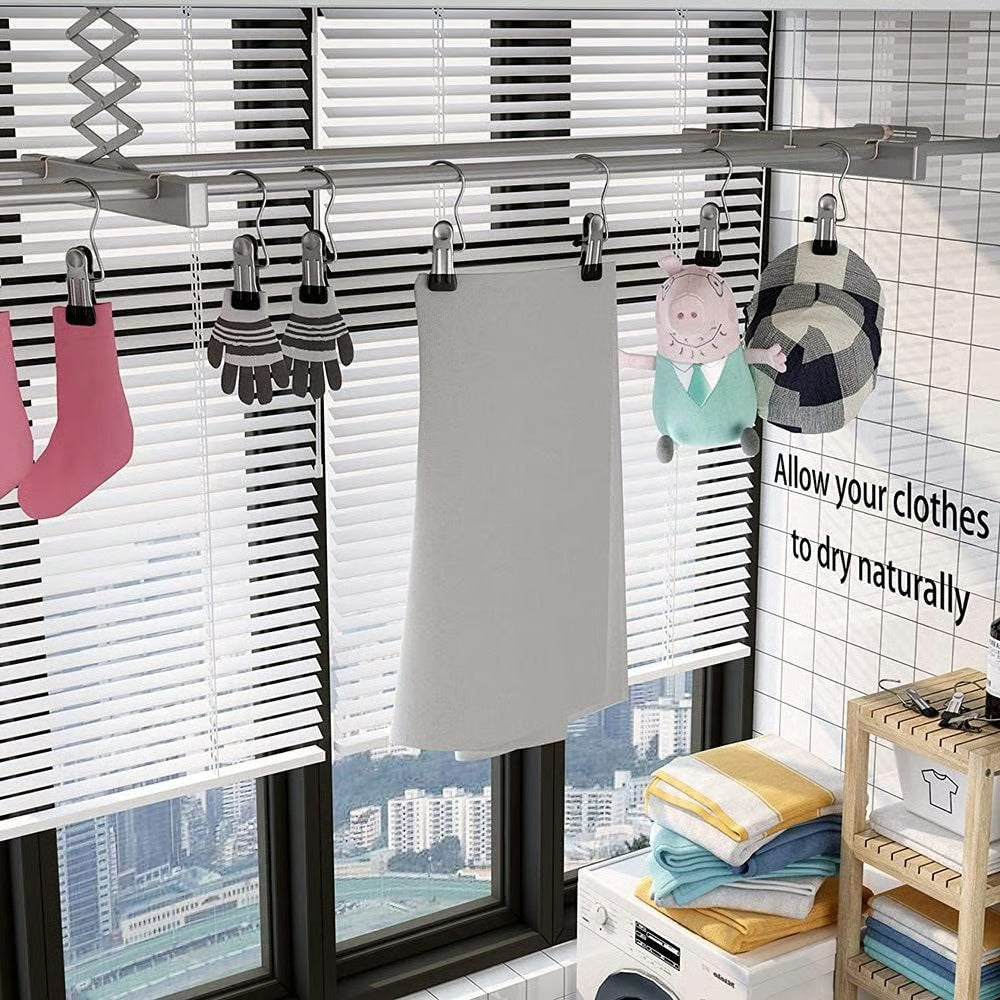 Space-Saving Clothes and Hat Storage Hook