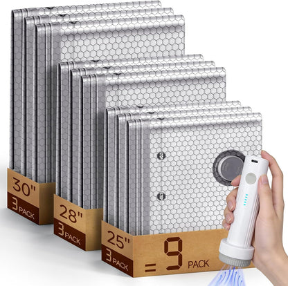 🏆⚡ 50K+ SOLD! Cordless Travel Vacuum Storage Compression Bag