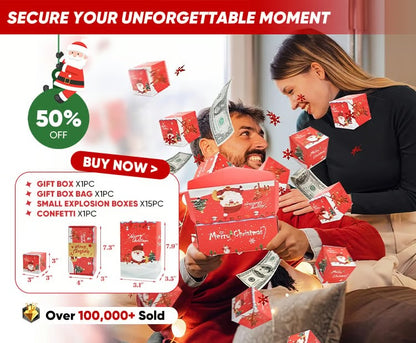 🔥50% Off Last Day🎁Christmas Surprise Explosion Bouncing Gift Box