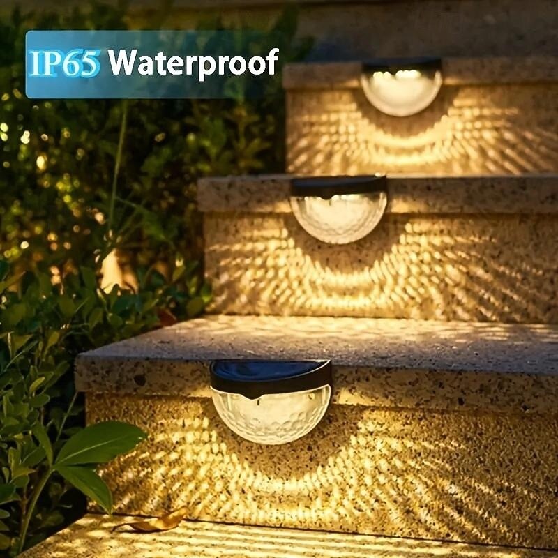 🔥Solar Wall Light for Fence, Garden & Stairs