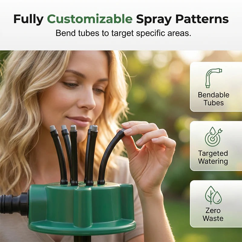 🔥Last Day 50% OFF🔥360° Coverage Precision Garden Irrigation Sprinkler