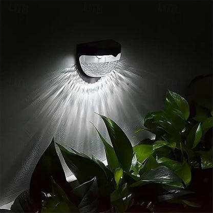 🔥Solar Wall Light for Fence, Garden & Stairs
