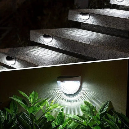 🔥Solar Wall Light for Fence, Garden & Stairs