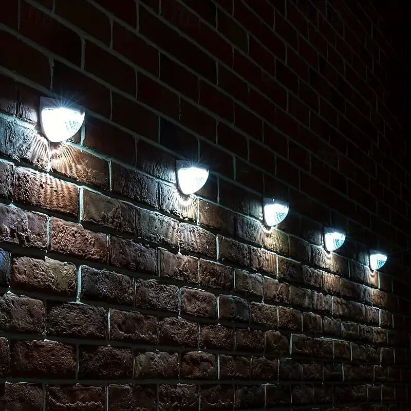 🔥Solar Wall Light for Fence, Garden & Stairs