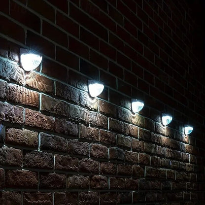 🔥Solar Wall Light for Fence, Garden & Stairs