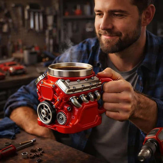 🔥2026 Hot Sale - 🛻Engine Legend Mug – The Perfect Gift for Every Gearhead⚡