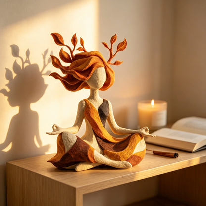 🧘Serenity Growth | Inner Harmony Sculptural Figurine 🌙